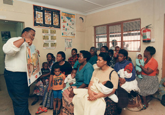 EWS Community Education: Photo Credit: eThekwini Water and Sanitation